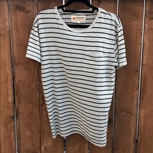 MOLLUSK striped pocket tee - unworn